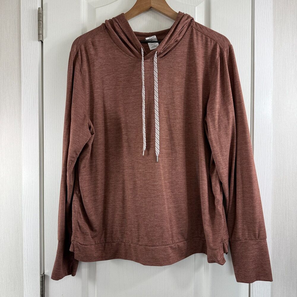 Member's Mark Women's Rust Heather Favorite Soft Performance Pullover Size XL